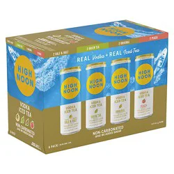 High Noon Iced Tea Variety 8 Pack 2 - 8-355 Ml