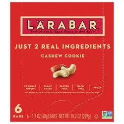 Larabar Cashew Cookie 6-1.7oz - 6-1.7 Oz