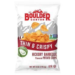 Boulder Canyon Hickory Bbq 6oz - 6 Oz