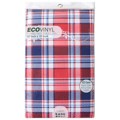 slide 1 of 1, Kane Home Patriotic Ecovinyl Patriotic Tablecloth - 52 X 70 Inch, 1 ct