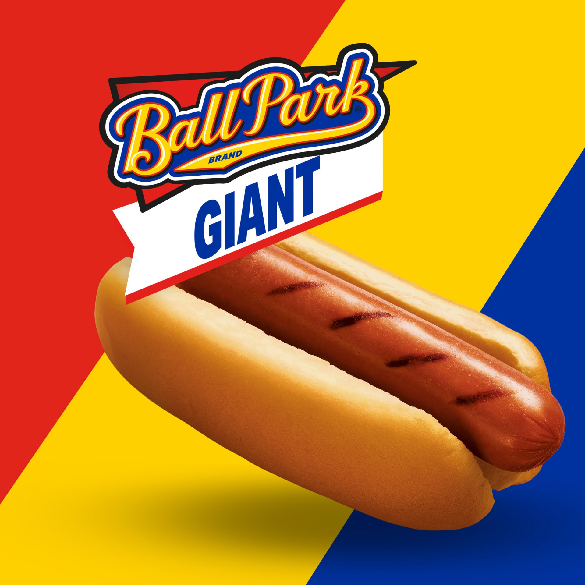 slide 3 of 6, Ball Park Giant White Hot Dog Buns 6 Count - 12 Oz, 12 oz