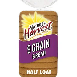 Natures Harvest Half Loaf 9 Grain Bread - 10 Oz