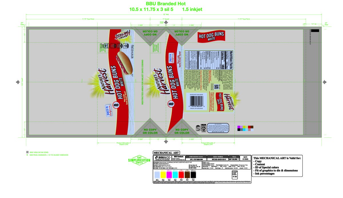 slide 13 of 13, Natures Harvest White Hot Dog Buns 8 Count - 14 Oz, 14 oz