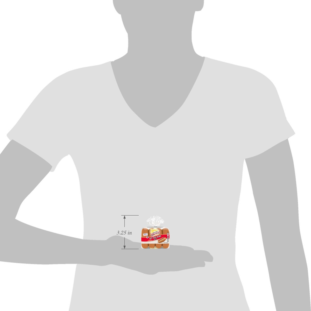 slide 6 of 13, Natures Harvest White Hot Dog Buns 8 Count - 14 Oz, 14 oz