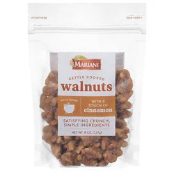 Kettle Walnuts Cinnamon - 8 Oz