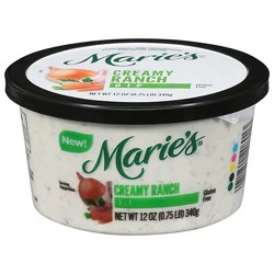 Maries Dip Creamy Ranch 12oz - 12 Oz