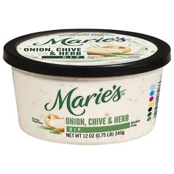 Maries Onion Chive Herb Dip 12oz - 12 Oz