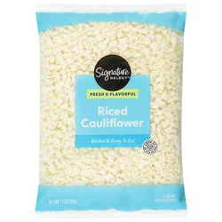 Signature Select Riced Cauliflower 12 Oz - 12 Oz