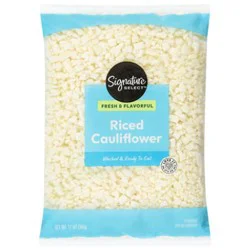 Signature Select Riced Cauliflower 12 Oz - 12 Oz