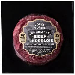 Force Of Nature Beef Tenderloin Steak Grass Fed 6 Oz - 6 Oz
