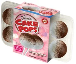 Olivia's Cookies & Cream Cake Pops 4 Count - 12 Ct