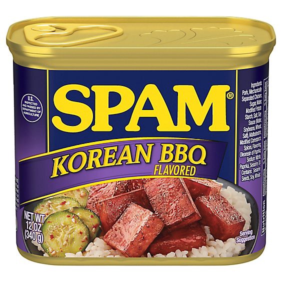 slide 1 of 10, Spam Korean Bbq, 12 Oz - 12 Oz, 12 oz
