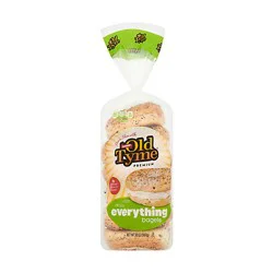 Old Tyme Bagels 647 Everything 6pk - 19 Oz