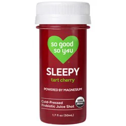 So Good So You Sleepy Tart Cherry Probiotic Shot - 1.7 Oz