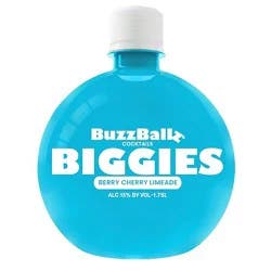 Buzzballz Biggies Berry Cherry Limeade Cocktails - 1.75 Lt