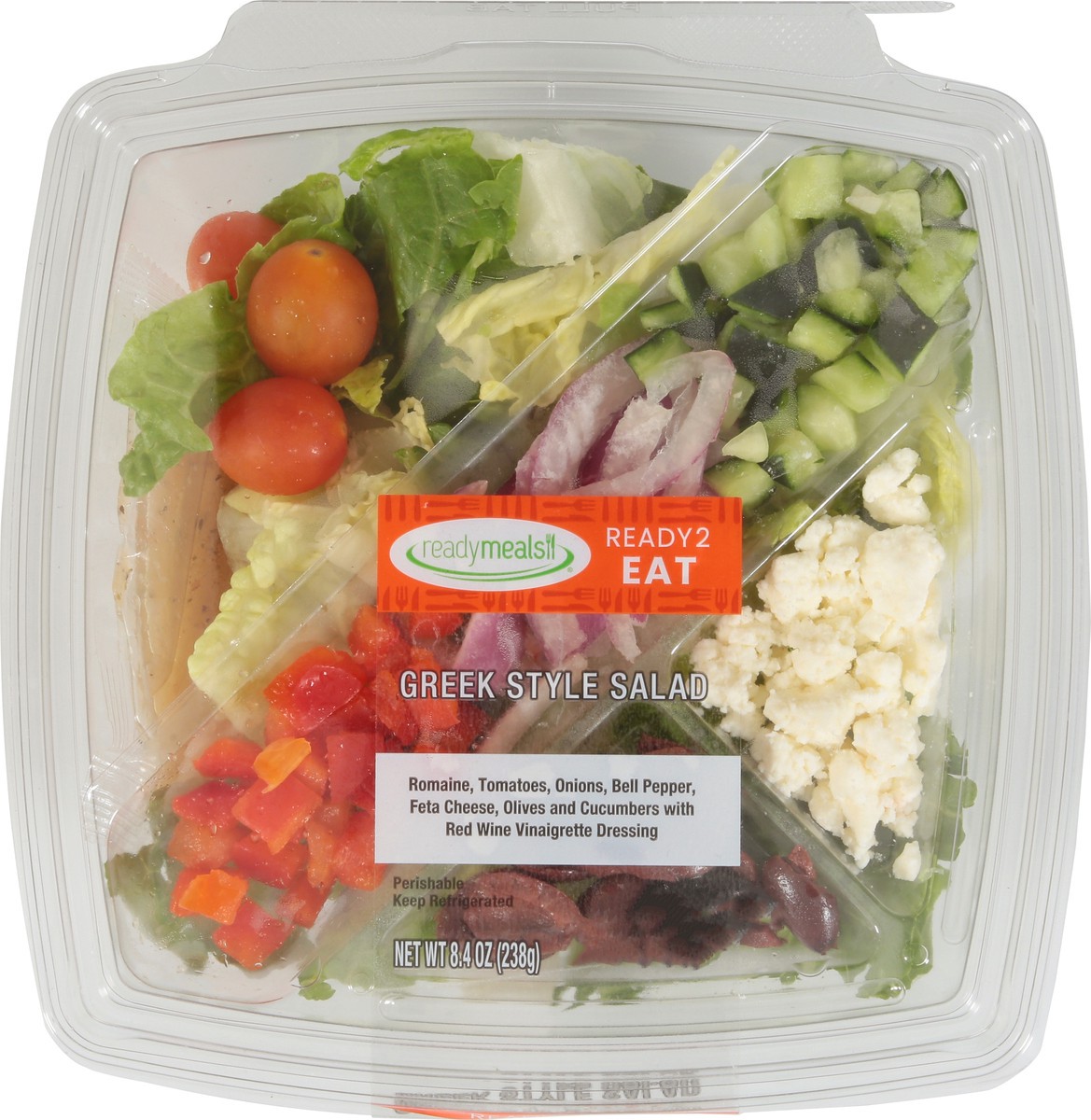 slide 7 of 11, Readymeals Greek Style Salad - 8.85 Oz, 8.4 oz