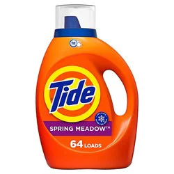 Tide He Liquid Laundry Detergent, Spring Meadow - 84 Fl. Oz.