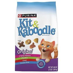 Kit 'n Kaboodle Cat Pet Food Original And 3 Lb - 3 Lb