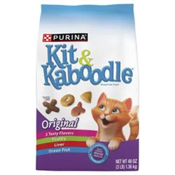 Kit 'n Kaboodle Cat Pet Food Original And 3 Lb - 3 Lb