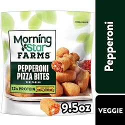 Morningstar Farms Meal Solutions Pepperoni Bites, 18 Ct, 9.5oz - 9.5 Oz