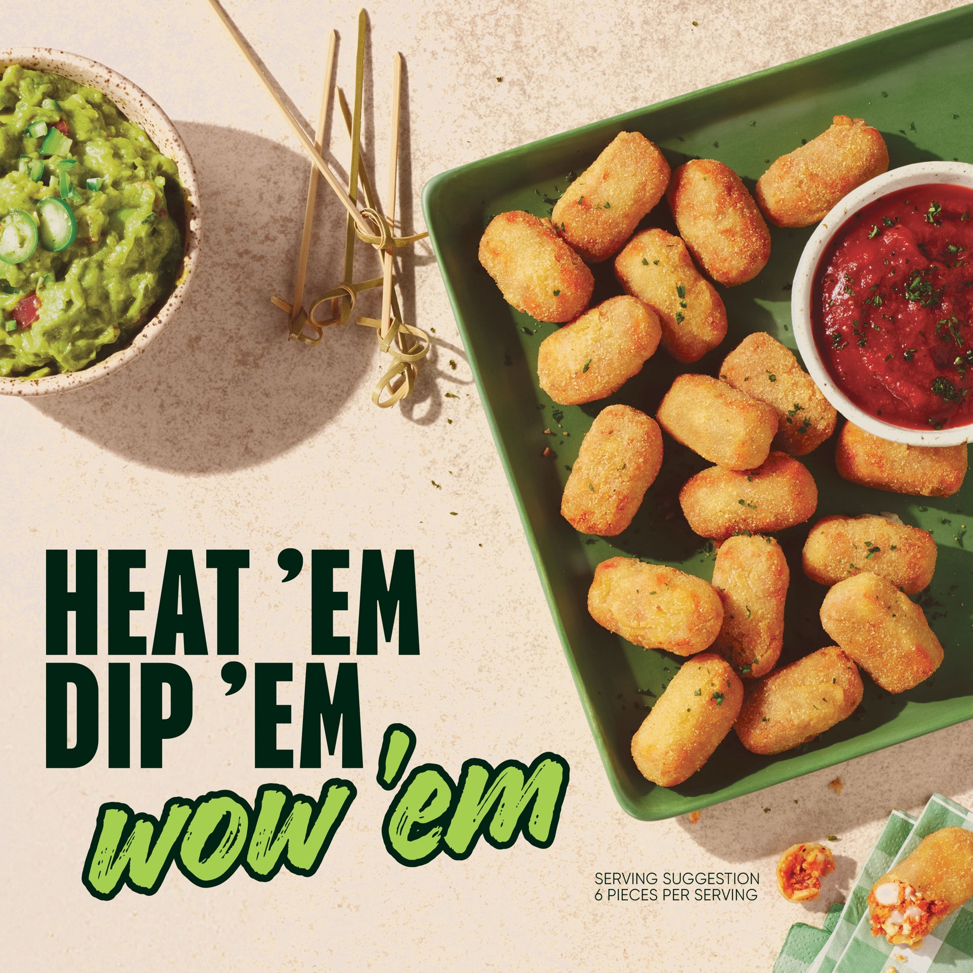 slide 5 of 5, Morningstar Farms Vegetarian Pepperoni Pizza Bites Frozen Snacks - 9.5 Oz, 9.5 oz