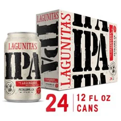 Lagunitas Ipa Can 24 Pk - 24-12fz