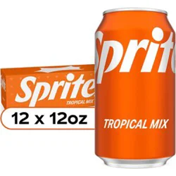 Sprite Tropical Mix 12-12fz - 12-12 Fz