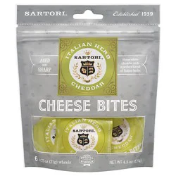 Sartori Cheese Bites Italian Herb - 4.5 Oz