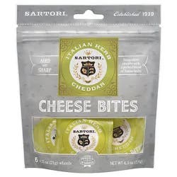 Sartori Cheese Bites Italian Herb - 4.5 Oz