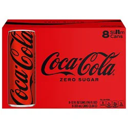 Coca Cola Zero Sugar 8-12fz - 8-12 Fz