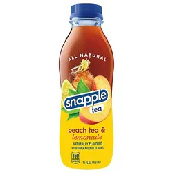 Snapple Peach Tea & Lemonade 16fz - 16 Fz