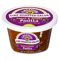 La Mexicana Fire Roasted Sweet & Smoky Pasilla Salsa - 14 Oz