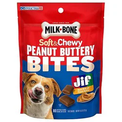 Milk Bone Peanut Buttery Bites Dog Treats - 4.5 Oz