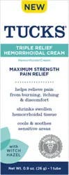 Tucks Triple Relief Cream 0.9 Oz - .9 Fz