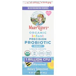 Maryruths Infant Organic Precision Probiotic Colic Drops Unflavored - .27 Fz