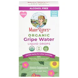 Maryruths Organic Gripe Water Liquid Drops 4 Fl Oz - 4 Fz