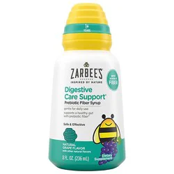 Childrens Zarbees Fiber Grape Syrup 8fz - 8 Fz