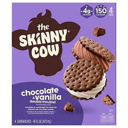 Skinny Cow Dynamic Duo Van & Choc Sndwch 16fz - 16 Fz