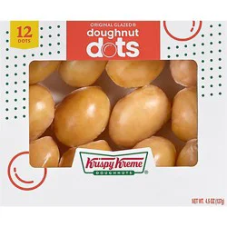 Krispy Kreme Original Glazed Doughnut Dots 12 Count - 4.5 Oz
