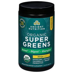 Organic Supergreens Powder Mango - 192 Gr