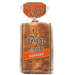 Franz Hawaiian Half Bread Loaf - 12 Oz