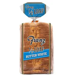 Franz Butter White Half Bread Loaf - 12 Oz