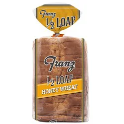 Franz Honey Wheat Half Bread Loaf - 12 Oz