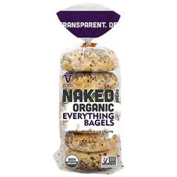 Naked Organic Everything Bagels - 18 Oz