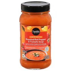 Signature Select Soup Roasted Red Pepper & Tomato 24 Oz - 24 Oz