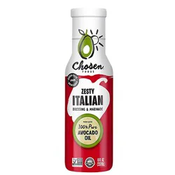 Chosen Foods Dressing Italian Zesty - 8 Oz