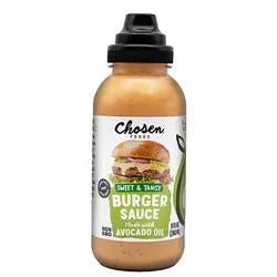 Chosen Foods Sauce Burger - 9 Fz