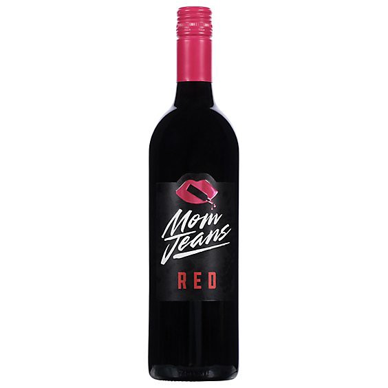 slide 1 of 1, Mom Jeans Red Wine - 750 Ml, 750 ml