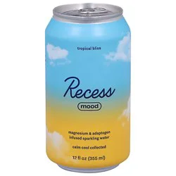Recess Sparkling Water Tropical Bliss 12fz - 12 Fz