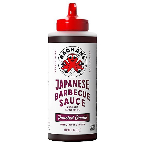 slide 1 of 1, Bachan's Roasted Garlic Japanese Bbq Sauce - 17 Oz, 17 oz